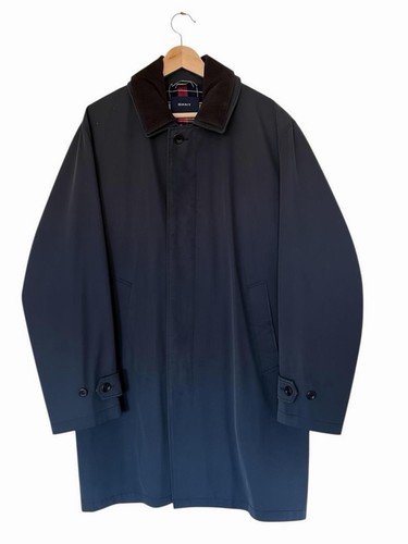 Gant navy trench coat with - trench,