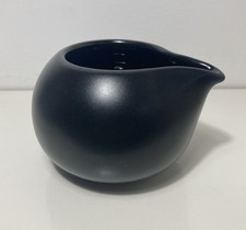 Nigella Lawson ceramic creamer black cream jug  