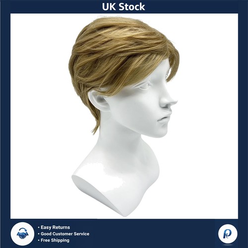 Short layered blonde men - short,