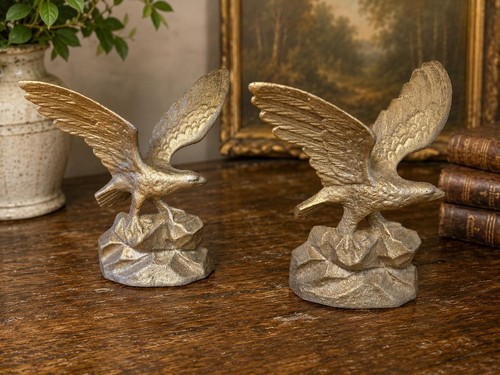 Vintage cast metal - metal, eagle