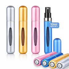 4x 10ml Refillable Perfume