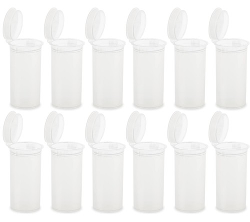 Pack empty plastic pill - 12,