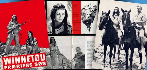 Winnetou teil filmprogramm - winnetou,