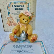 Cherished Teddies - Rose - Everything Is Coming Up Roses - 202886