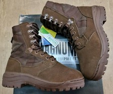 NEW Magnum Scorpion Brown Leather Lightweight Combat Patrol Boots Size 7M UK