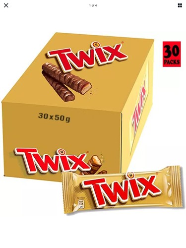 Twix std chocolate bars - std,