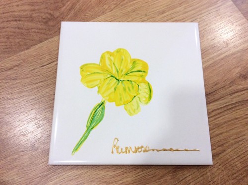 Beautiful vintage hand painted - vintage,