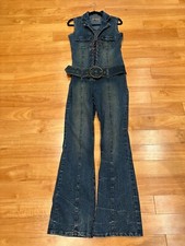 Epic JouJou Y2K Sexy Denim catsuit jumpsuit bodysuit