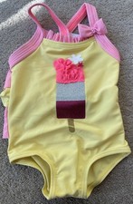 Monsoon Baby Girl Lolly Swimsuit Age 3 - 6 Months. BNWT RRP £14.00