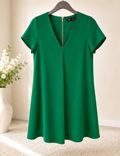 Zara trf collection green - zara,