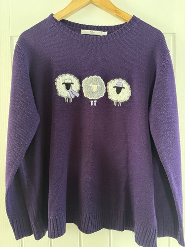 Isle purple acrylic knit - isle,