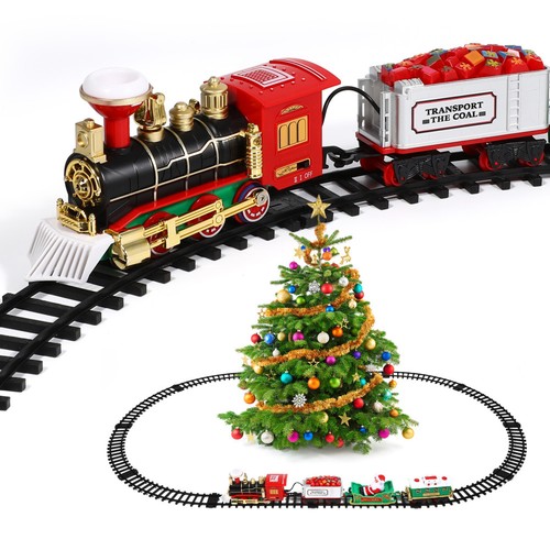 Long train set railway - long,