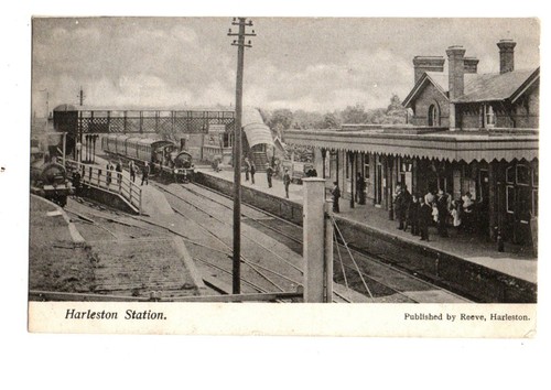 Norfolk harleston railway - norfolk.,