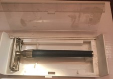 1960s VINTAGE GILLETTE SAFETY RAZOR M4 BLUE