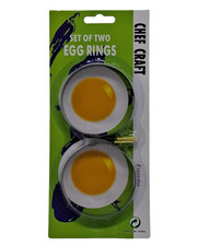 2pc Round Egg Ring Mould For