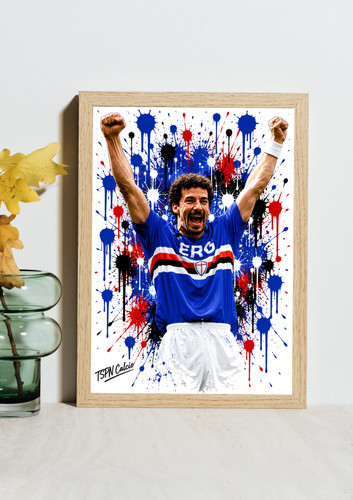Sampdoria vialli artwork - x,