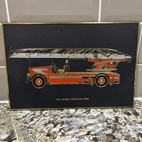Fire service plaque dennis - ,
