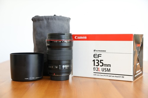 Canon 135mm usm - canon, f/2l