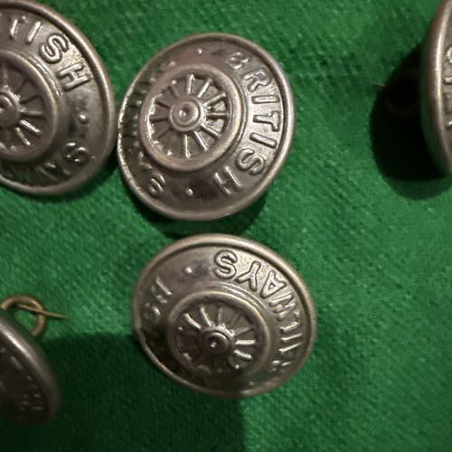 British railways button - british,