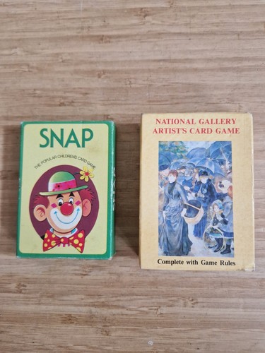 Vintage snap card game - vintage, &