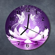 Tulup Glass Wall Clock Kitchen