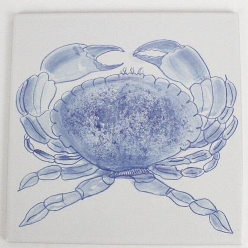 Johnson wall tile blue white - tile, &