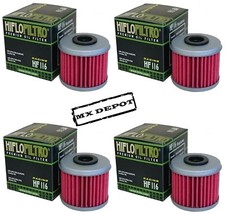HI FLO HF116  OIL FILTERS PACK