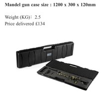 Rifle case hard - case,