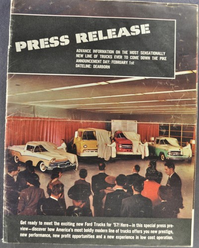 1957 ford truck mailer - ford,