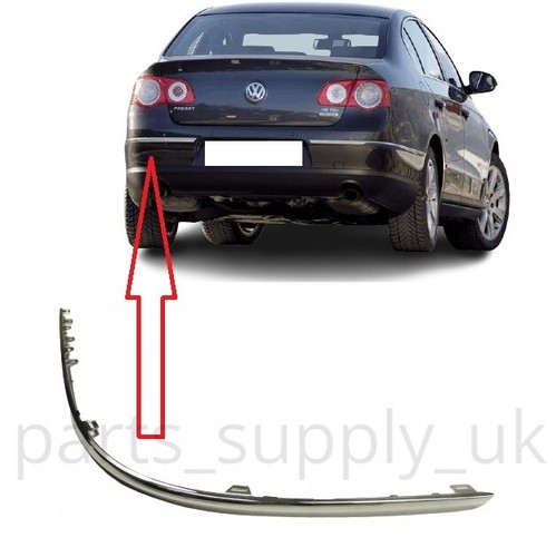 New rear bumper chrome - new,