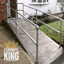 Concrete Disability Access Ramp Wheelchair Ramp UK Wide Instalation...