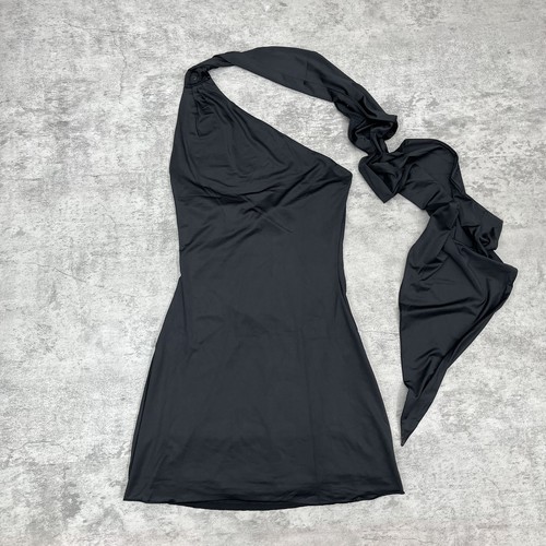 Polly black slinky scarf - slinky,