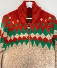 Vintage 1950s 60s Heavy Knit