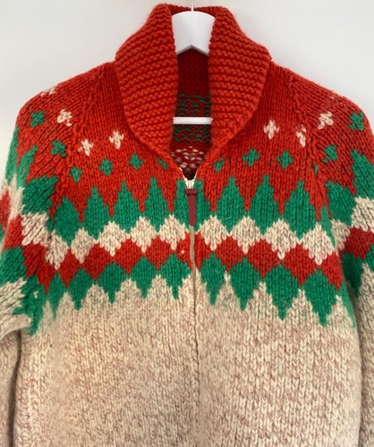 Vintage 1950s 60s heavy knit - 1950s,