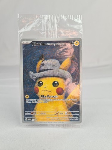 Sealed pokemon pikachu grey - pokemon,