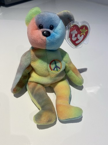 Beanie babies peace tie - peace, 'tie