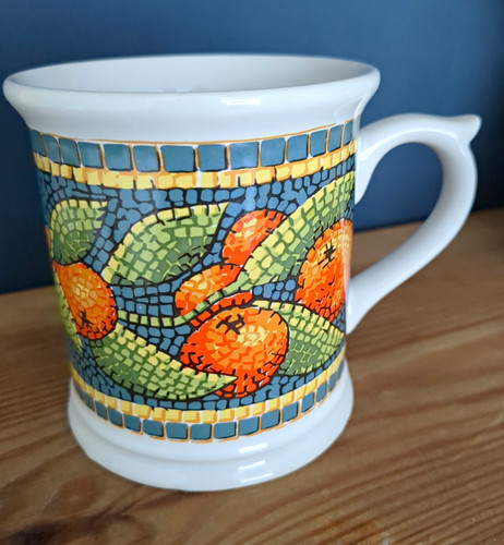 Past times mosaic - past, stoneware