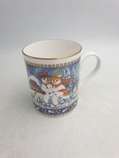 Royal Worcester Sue Scallard Christmas Tales Coffee Mug Winter Waltz No 7 2000