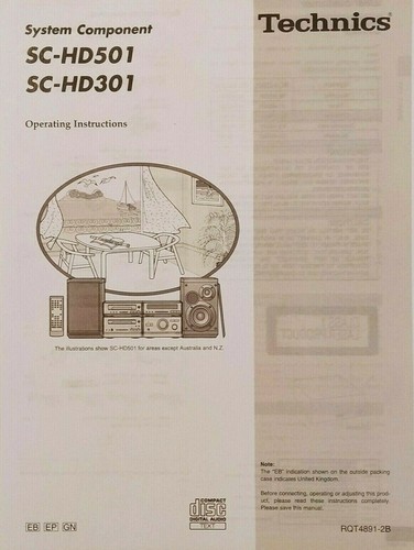 Technics hd501 sc hd301 - technics, /