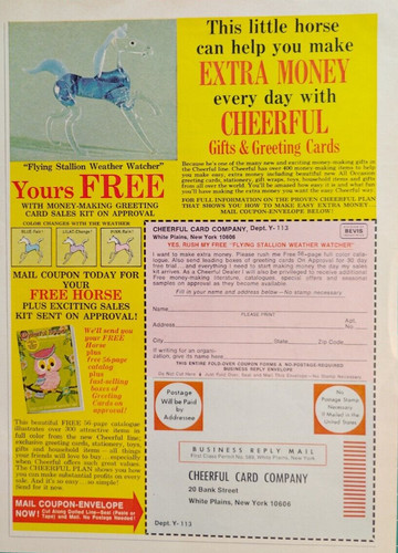 Vintage 1970 earn extra - ad,