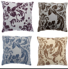 ROSEWOOD FLORAL DAMASK FLOCK