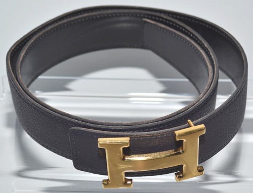 Hermes belt constance - h, black