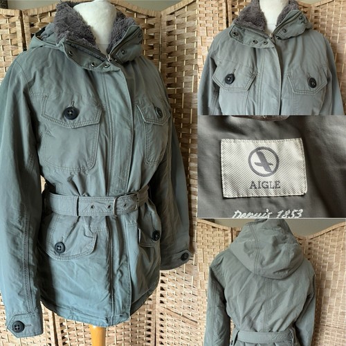 Aigle khaki green full zip - full,