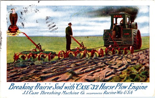 1912 horse plow - plow, j.i