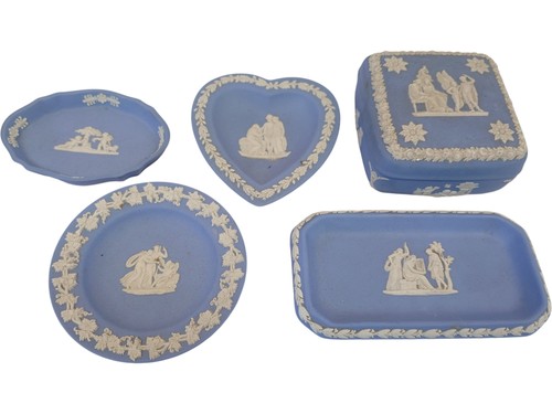 Wedgwood blue jasperware - wedgwood,