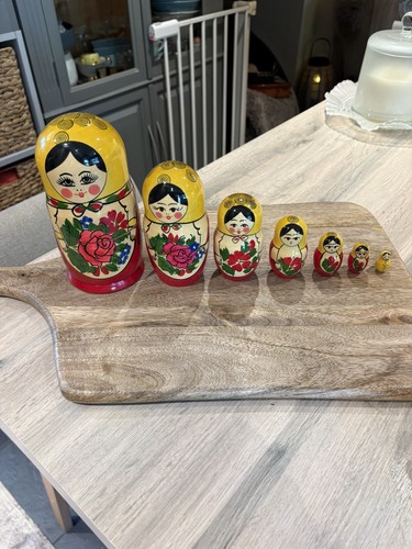 Vintage russian matryoshka - russian,