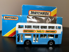 Matchbox MB17 London Bus - No. 1 Montepna - Opened Box - VERY RARE FACTORY ERROR