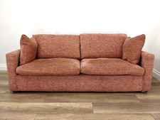 SOFA 3 Seater Red White