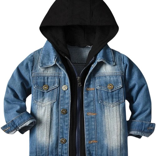 Boys retro style blue denim - retro,
