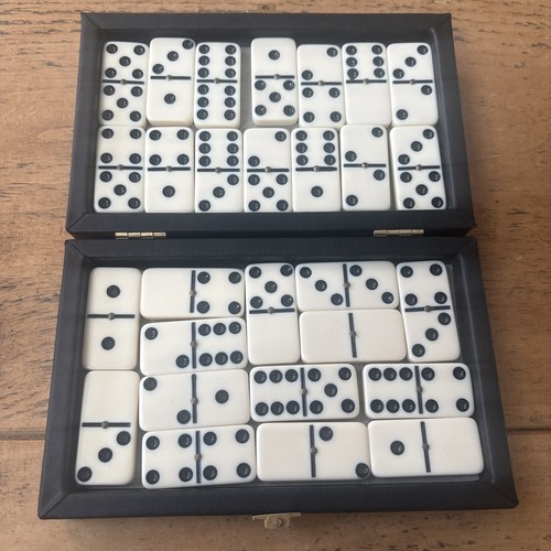 Vintage boxed domino - vintage,